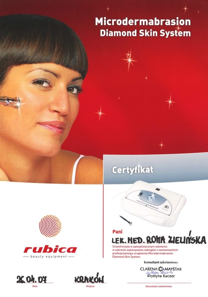 certyfikat ukończenia szkolenia